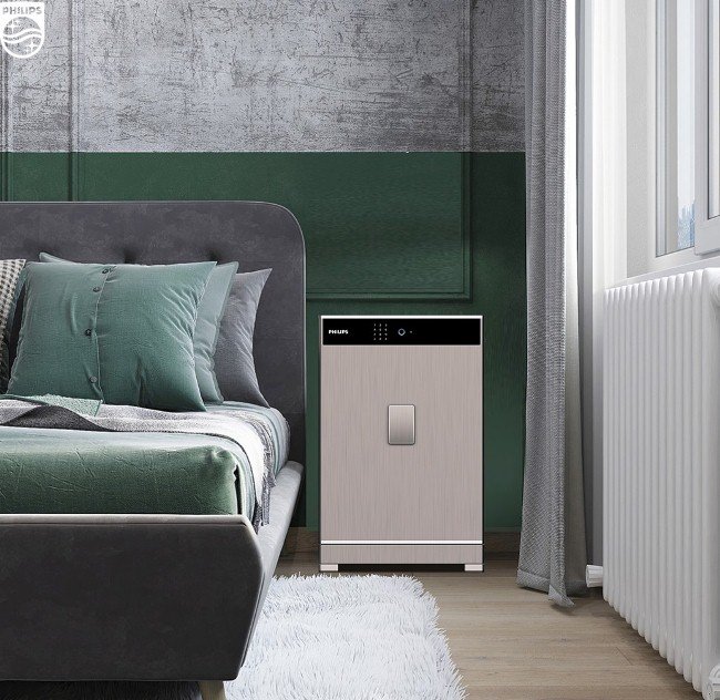 Két sắt vân tay Philips SBX701-6B0 (105kg)