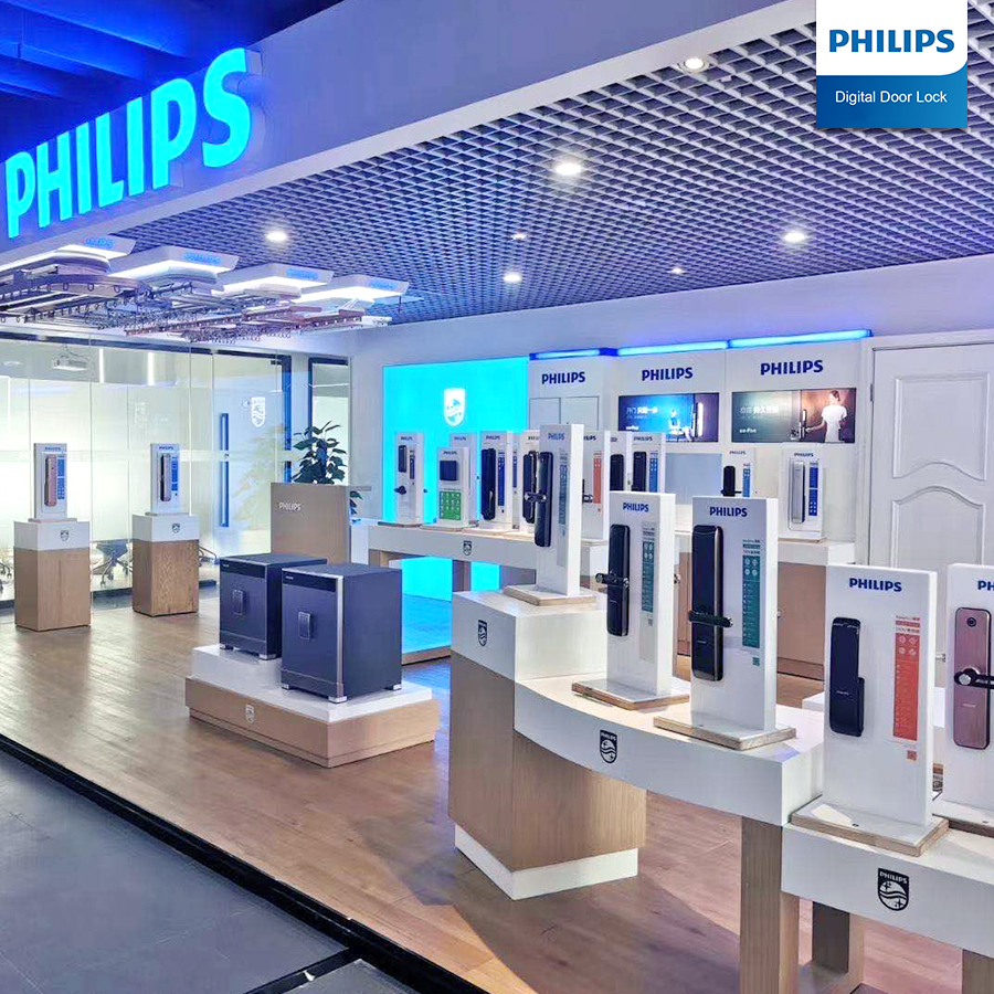 Két sắt vân tay Philips SBX701-6B0 (105kg)