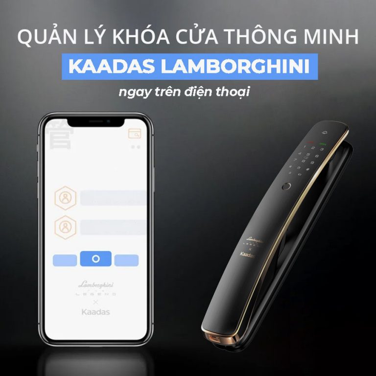 Khóa cửa điện tử Kaadas Lamborghini