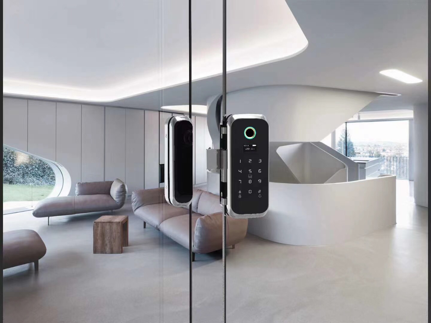 Khóa cửa kính lùa Goodum D32W-A