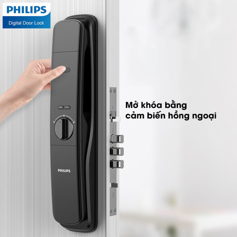 Khóa cửa nhận diện khuôn mặt Philips DDL702