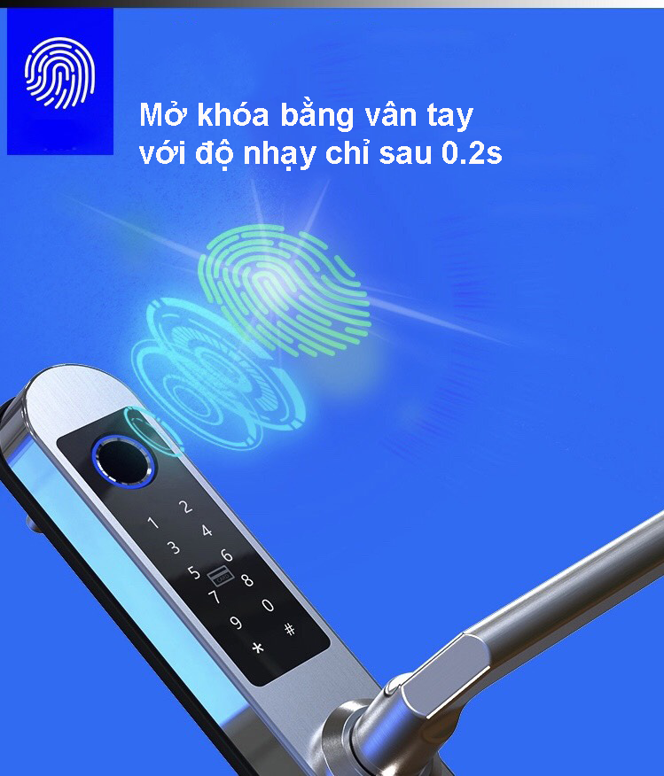 Khóa cửa nhôm Goodum E6900W