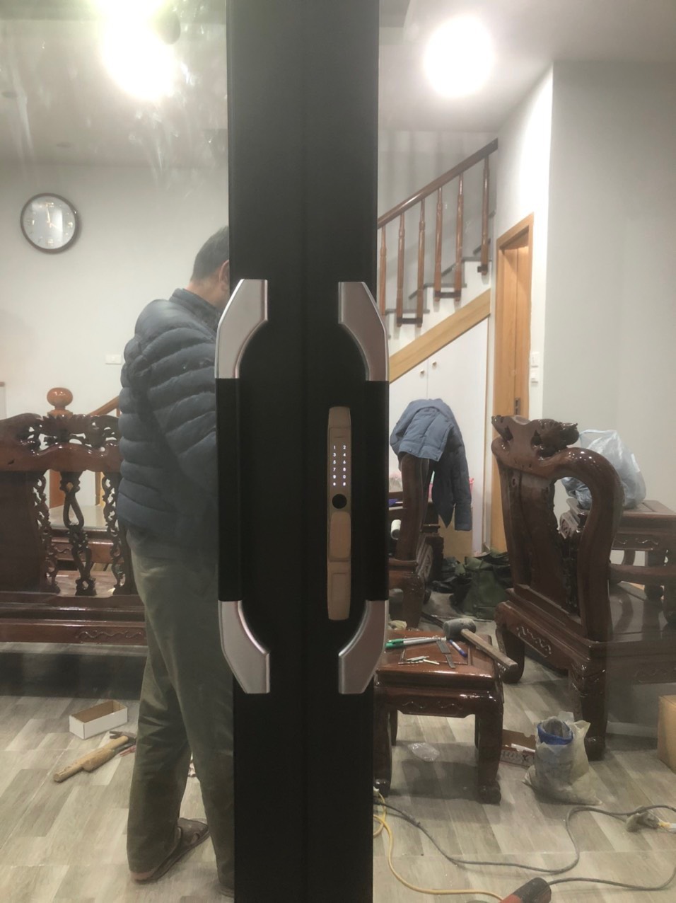 Khóa cửa nhôm Lizman LM-JX01S