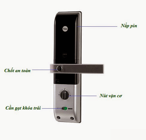Khóa cửa thẻ từ, mã số Yale YDM3109