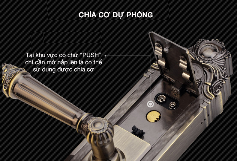 Khóa cửa vân tay Kaadas 6002