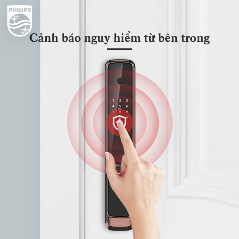 Khóa cửa vân tay Philips 9300