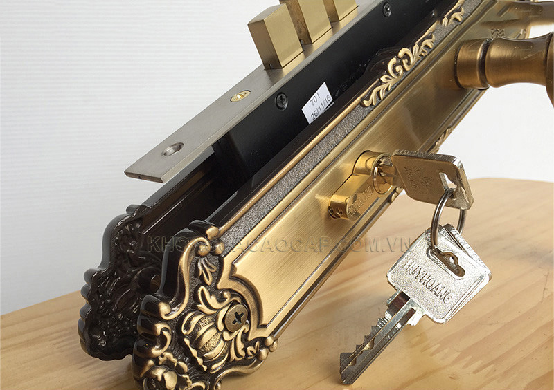Khóa tay gạt cao cấp Huy Hoàng HCR8529 Khóa tay gạt cao cấp Huy Hoàng HCR8529