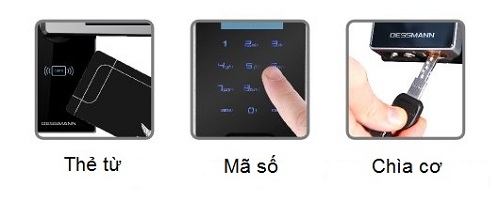 Khóa thẻ từ Dessmann C800