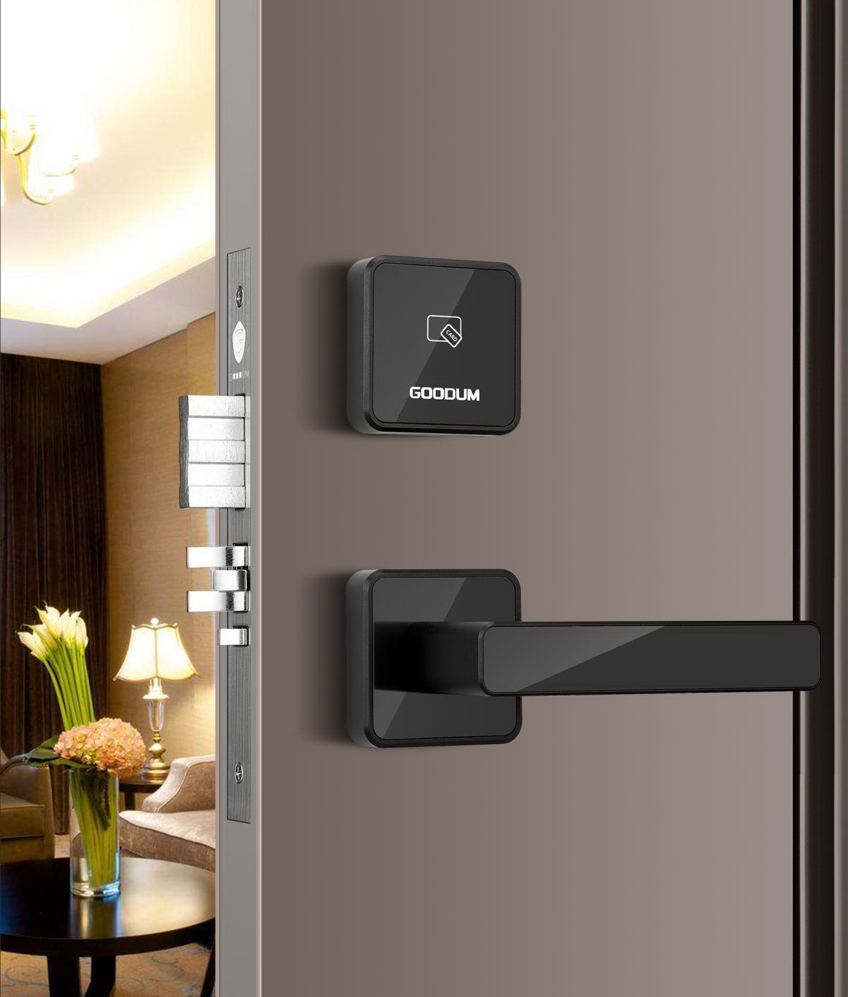 Khóa thẻ từ khách sạn Goodum A3100