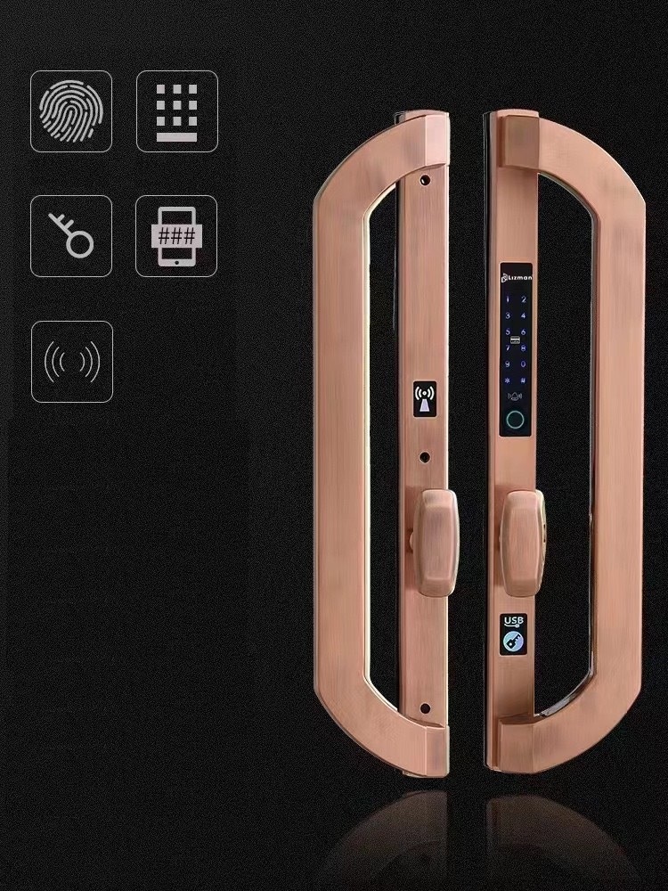 Khóa vân tay cửa nhôm Lizman LM-AL826