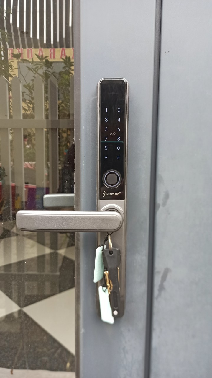 Khóa vân tay cửa nhôm Lizman LM-L101