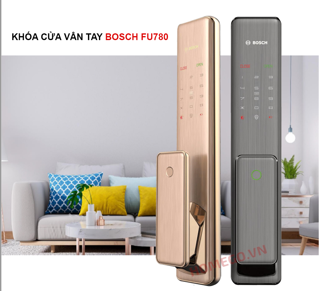 Khóa cửa điện tử Bosch FU780