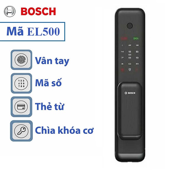 Khóa cửa vân tay Bosch EL500B (Đức)
