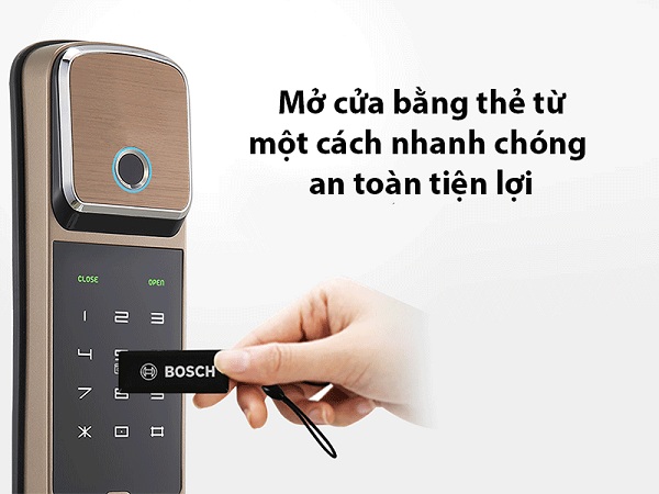 Khóa cửa vân tay Bosch FU550 Khóa cửa vân tay Bosch FU550