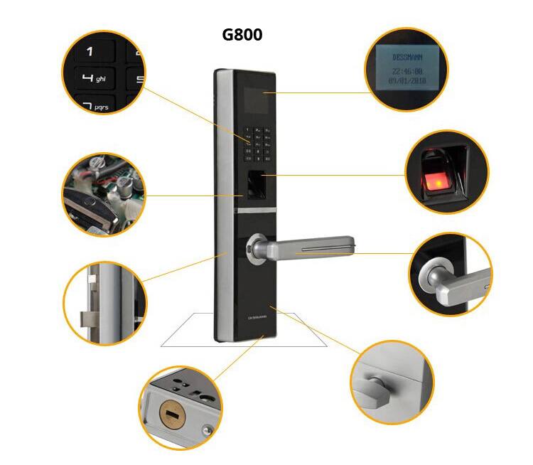 Khóa cửa vân tay Dessmann G800FP