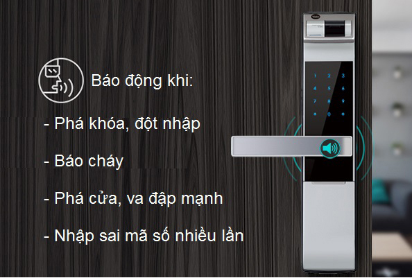 Khóa cửa vân tay Yale YDM7116A MB