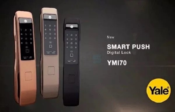 Khóa cửa vân tay Yale YMI70A