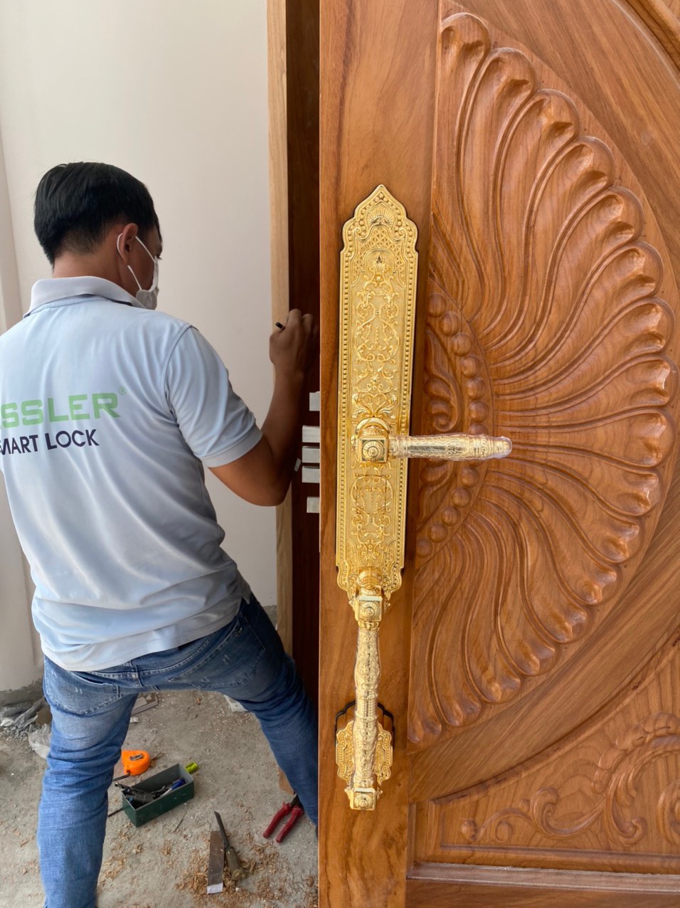 Khóa vân tay cổ điển Kassler KL-999 (Đức) Khóa vân tay cổ điển Kassler KL-999 (Đức)