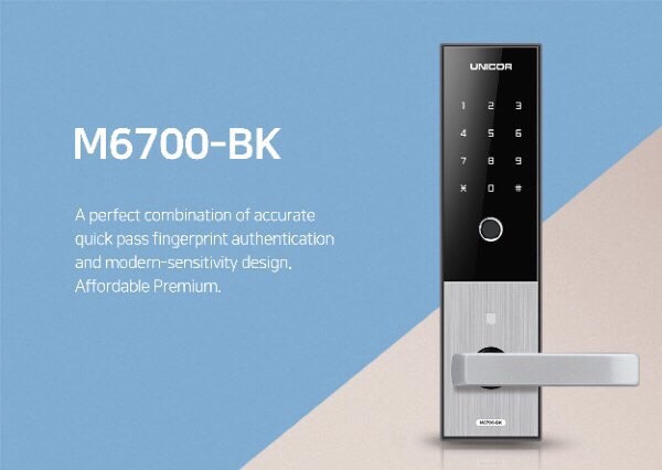 Khóa vân tay Unicor M6700BK