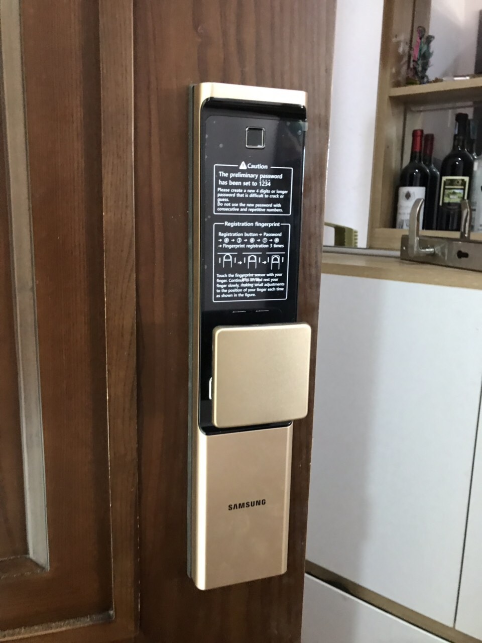 Khóa vân tay Wifi Samsung SHP-DR719
